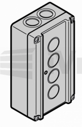 Tlačítko DTH-RM (miniaturní zámek Otevřít / Stop / Zavřít)