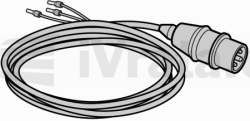 Napájecí připojovací kabel 360, 1200 mm Poznámka: lze použít při použití hlavního vypínače