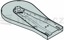 Řetězová skříň 1:5,3 pro kování H4, HU4 (LH - RM > 1560 mm), V6, VU6 (RM > 2500 mm), H5, HU5, V7, VU7