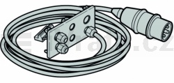 Napájecí kabel, 230 V, délka: 1000 mm (AC)
