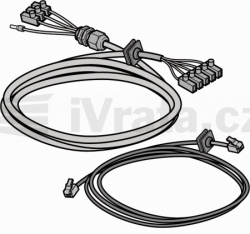 Kabel motorový a systémový pro pohony S / DD / K; sada 2, rolovací vrata, typ motoru: S25 WS, 11500 mm